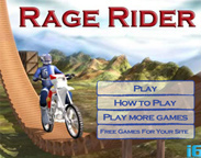 Дизайн флеш-игры "RageRider"