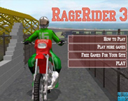 Дизайн флеш-игры "RageRider3"