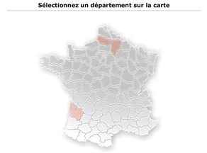 Интерактивная флеш-карта Франции