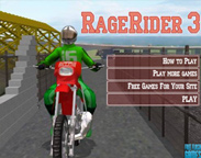 Дизайн флеш-гри «RageRider 3»